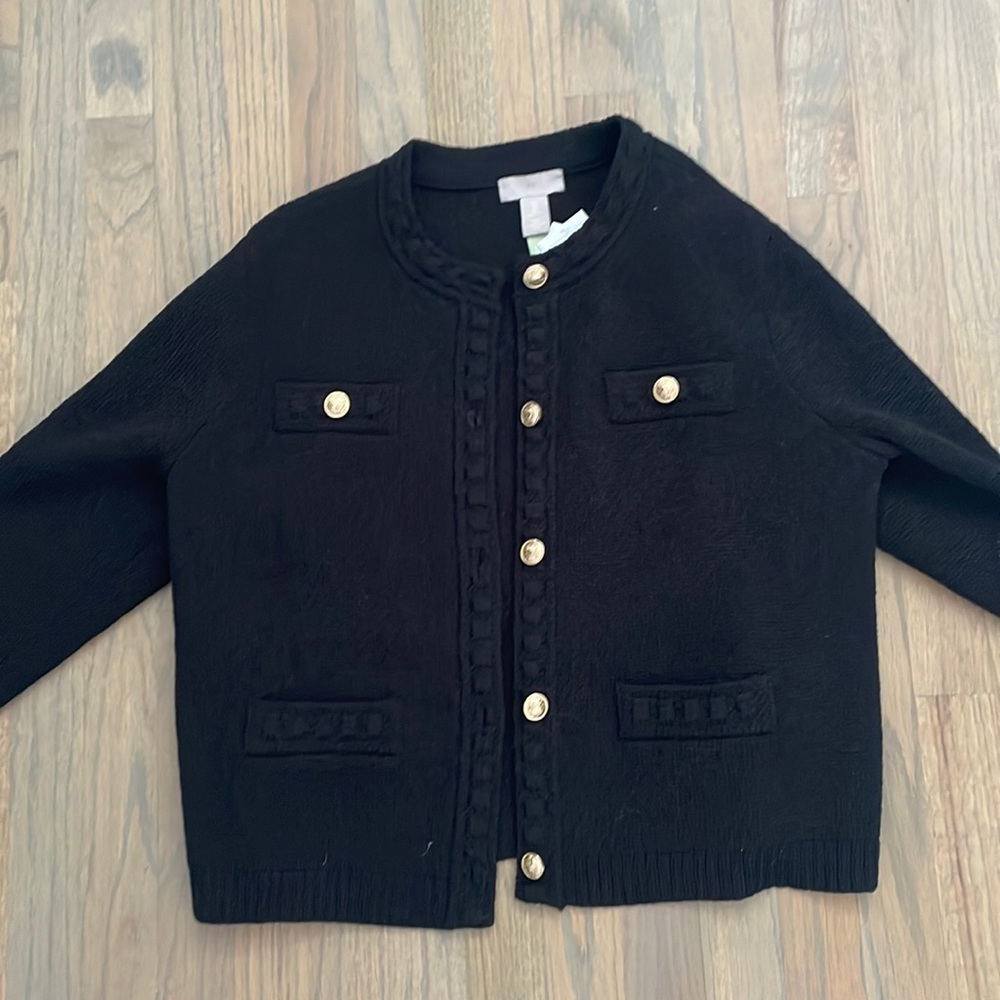H&M Lady jacket with gold buttons